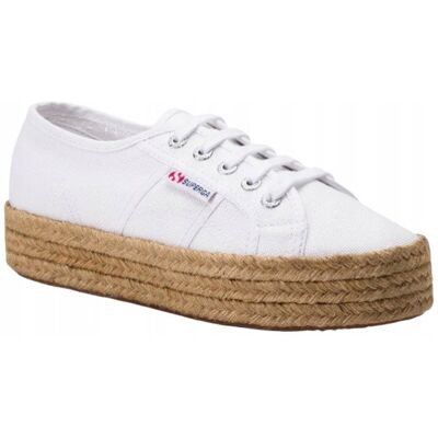 Inny producent SUPERGA ROPE ESPADRYLE DAMSKIE BIAŁE SZNUROWANE NISKIE 37 U1A Inny producent SUPERGA ROPE ESPADRYLE DAMSKIE BIAŁE SZNUROWANE NISKIE 37 U1A