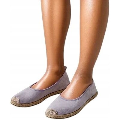 Inny producent SZARE ESPADRYLE DAMSKIE AROLES 38 Inny producent SZARE ESPADRYLE DAMSKIE AROLES 38