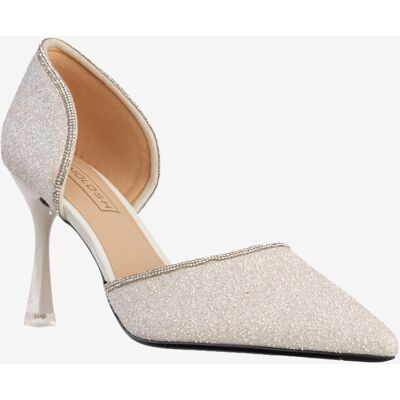Inny producent Szpilki Damskie Ekoskóra Błyszczące Buty Na Obcasie Białe Minglong Shoes 252-61B Biały 40 Inny producent Szpilki Damskie Ekoskóra Błyszczące Buty Na Obcasie Białe Minglong Shoes 252-61B Biały 40