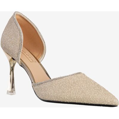 Inny producent Szpilki Damskie Ekoskóra Błyszczące Buty Na Obcasie Złote Minglong Shoes 252-61J 39 Złoty Inny producent Szpilki Damskie Ekoskóra Błyszczące Buty Na Obcasie Złote Minglong Shoes 252-61J 39 Złoty