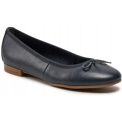 Inny producent TAMARIS DAMSKIE BALERINY GRANATOWE SKÓRA 41 2J8A Inny producent TAMARIS DAMSKIE BALERINY GRANATOWE SKÓRA 41 2J8A