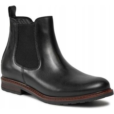 Inny producent TAMARIS DAMSKIE BOTKI CZARNE ZE SKÓRĄ WSUWANE 39 1J6C Inny producent TAMARIS DAMSKIE BOTKI CZARNE ZE SKÓRĄ WSUWANE 39 1J6C