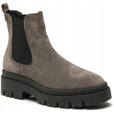 Inny producent TAMARIS DAMSKIE BOTKI SZARE ZE SKÓRĄ WSUWANE 40 6GA Inny producent TAMARIS DAMSKIE BOTKI SZARE ZE SKÓRĄ WSUWANE 40 6GA