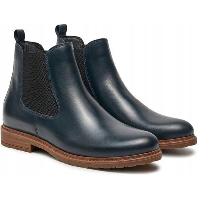 Inny producent TAMARIS DAMSKIE GRANATOWE BOTKI ZE SKÓRĄ 39 26LA Inny producent TAMARIS DAMSKIE GRANATOWE BOTKI ZE SKÓRĄ 39 26LA