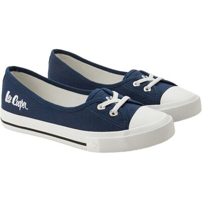 Tenisówki damskie baleriny granatowe tekstylne Lee Cooper 4355 wsuwane-39 Tenisówki damskie baleriny granatowe tekstylne Lee Cooper 4355 wsuwane-39