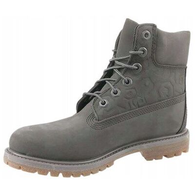 Timberland BOTKI DAMSKIE SKÓRZANE SZARE 36 ŻTE Timberland BOTKI DAMSKIE SKÓRZANE SZARE 36 ŻTE