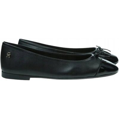 Tommy Hilfiger BALERINY DAMSKIE CZARNE ZE SKÓRY NATURALNEJ 42 T7A Tommy Hilfiger BALERINY DAMSKIE CZARNE ZE SKÓRY NATURALNEJ 42 T7A