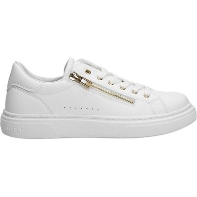 Tommy Hilfiger Półbuty T3A9-32698-1355100 39 Low Cut Lace-Up Sneaker White Tommy Hilfiger Półbuty T3A9-32698-1355100 39 Low Cut Lace-Up Sneaker White