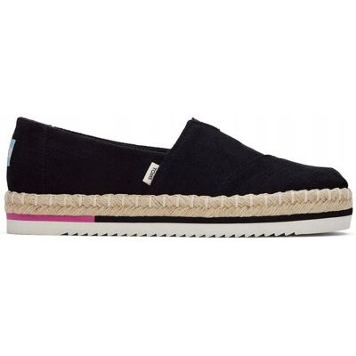 Inny producent TOMS DAMSKIE ESPADRYLE CZARNE WSUWANE 36,5 16IA Inny producent TOMS DAMSKIE ESPADRYLE CZARNE WSUWANE 36,5 16IA
