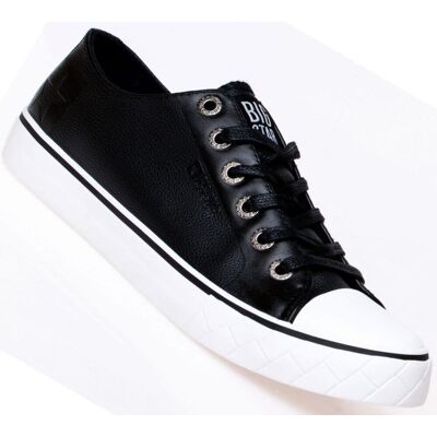 Trampki BIG STAR CZARNE ekoskóra EE174072 r41 Trampki BIG STAR CZARNE ekoskóra EE174072 r41