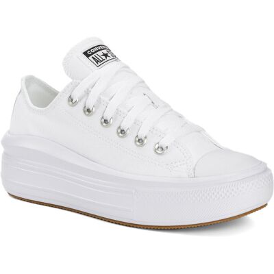 Trampki damskie Converse Chuck Taylor All Star Move Canvas Platform Ox white/white/white 39.5 EU Trampki damskie Converse Chuck Taylor All Star Move Canvas Platform Ox white/white/white 39.5 EU