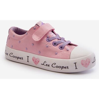 Trampki Dziewczęce Lee Cooper LCW-24-02-2160 Różowe-35 Trampki Dziewczęce Lee Cooper LCW-24-02-2160 Różowe-35
