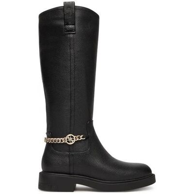 tronchetto e stivaletto donna guess flfyon fal11 fyonal black tronchetto e stivaletto donna guess flfyon fal11 fyonal black