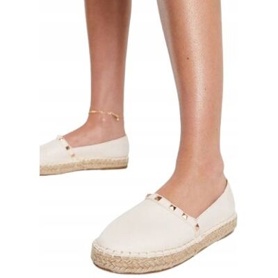 Inny producent TRUFFLE COLLECTION DAMSKIE ESPADRYLE BEŻ 38 2ROA Inny producent TRUFFLE COLLECTION DAMSKIE ESPADRYLE BEŻ 38 2ROA