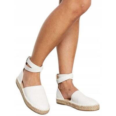 Inny producent TRUFFLE COLLECTION DAMSKIE ESPADRYLE BIAŁE 39 1ROA Inny producent TRUFFLE COLLECTION DAMSKIE ESPADRYLE BIAŁE 39 1ROA