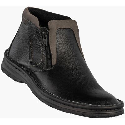 brak danych Trzewiki Męskie Skórzane Buty Zimowe Ocieplane Eleganckie Czarne Papilion Czarny 41 brak danych Trzewiki Męskie Skórzane Buty Zimowe Ocieplane Eleganckie Czarne Papilion Czarny 41