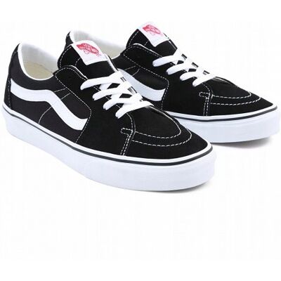 VANS SK8-LOW CZARNE TRAMPKI NISKIE LOGO 37 U2A VANS SK8-LOW CZARNE TRAMPKI NISKIE LOGO 37 U2A