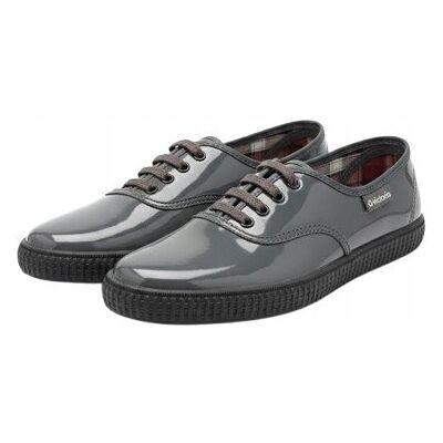 Inny producent VICTORIA SZARE BUTY DAMSKIE SZNUROWANE LAKIEROWANE 38 3CA Inny producent VICTORIA SZARE BUTY DAMSKIE SZNUROWANE LAKIEROWANE 38 3CA