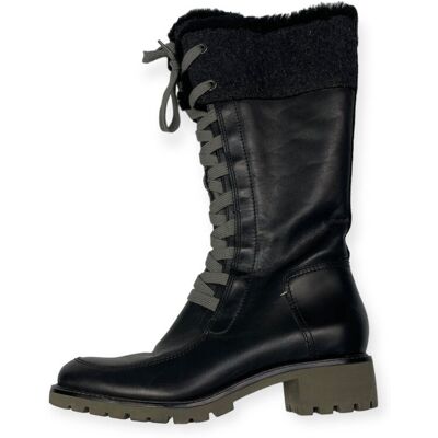 inna (Inny) Wodoodporne kozaki damskie czarne Cole Haan 38,5 inna (Inny) Wodoodporne kozaki damskie czarne Cole Haan 38,5