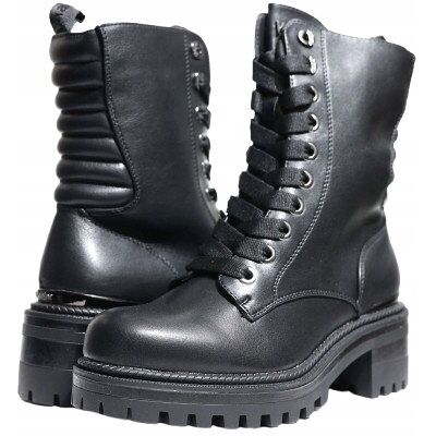 Inny producent WRANGLER CZARNE BOTKI DAMSKIE Z PIKOWANIEM NA OBCASIE 39 24AC Inny producent WRANGLER CZARNE BOTKI DAMSKIE Z PIKOWANIEM NA OBCASIE 39 24AC