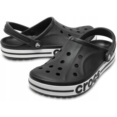 Wygodne Klapki Crocs Bayaband Clog Czarny 37,5 Wygodne Klapki Crocs Bayaband Clog Czarny 37,5