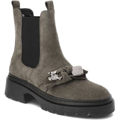 Inny producent Zielone Botki Karino Modne Buty Damskie Inny producent Zielone Botki Karino Modne Buty Damskie