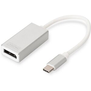 Inny producent Adapter graficzny DisplayPort 4K 30Hz na USB Typ C, aluminowa obudowa