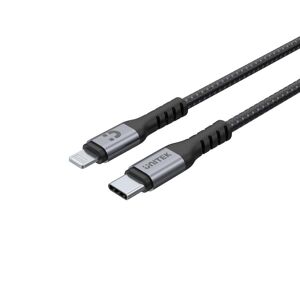 Unitek, Kabel Lightning - USB-C MFI PRO, C14060GY, 1 m