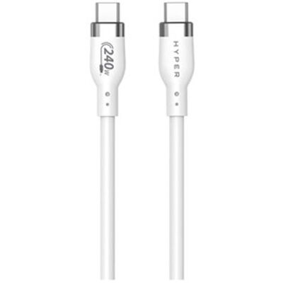 Inny producent 1M USB-C CHARGING CABLE WHIT/E SILICONE 240W Inny producent 1M USB-C CHARGING CABLE WHIT/E SILICONE 240W