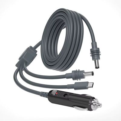 3 In 1 Dc To Car Charger Type-C Dc Kabel Do Starlink Mini Ep-Sk0101-3m Edup 3 In 1 Dc To Car Charger Type-C Dc Kabel Do Starlink Mini Ep-Sk0101-3m Edup
