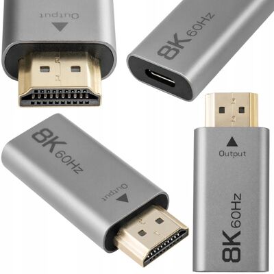 Adapter Gniazdo Usb-C Na Hdmi 8k Uhd Plug&play; Spacetronik Przejściówka Adapter Gniazdo Usb-C Na Hdmi 8k Uhd Plug&play; Spacetronik Przejściówka