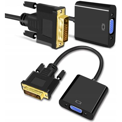 Akyga ADAPTER PRZEJŚCIÓWKA KONWERTER DVI-D 24+1 do VGA Akyga ADAPTER PRZEJŚCIÓWKA KONWERTER DVI-D 24+1 do VGA