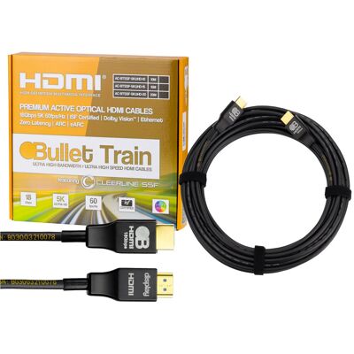 AVPro Edge Bullet Train 20m kabel HDMI 2.0 4K 5K 18Gbps 60 fps/hz AOC ARC Zero Latency ISF SSF CL2 CL3 AVPro Edge Bullet Train 20m kabel HDMI 2.0 4K 5K 18Gbps 60 fps/hz AOC ARC Zero Latency ISF SSF CL2 CL3