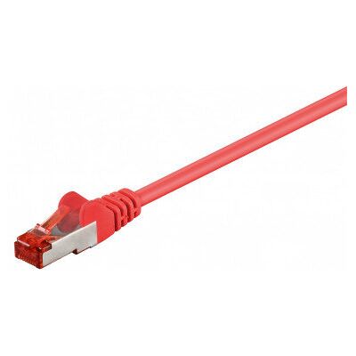 Goobay Cat 6 Kabel Łączący, S/ftp (Pimf), Czerwony - Długość Kabla 7.5 M Goobay Cat 6 Kabel Łączący, S/ftp (Pimf), Czerwony - Długość Kabla 7.5 M