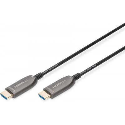 Digitus Kabel Połączeniowy Hybrydowy Aoc Hdmi 2.1 Ultra High Speed 8k/60hz Uhd Hdmi A/hdmi A M/m 30m Czarny Digitus Kabel Połączeniowy Hybrydowy Aoc Hdmi 2.1 Ultra High Speed 8k/60hz Uhd Hdmi A/hdmi A M/m 30m Czarny