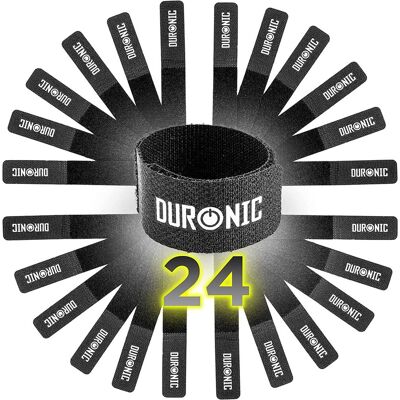 Duronic 24straps Rzepy Do Organizacji Kabli Kable Sieciowe Taśmy Do Kabli Duronic 24straps Rzepy Do Organizacji Kabli Kable Sieciowe Taśmy Do Kabli