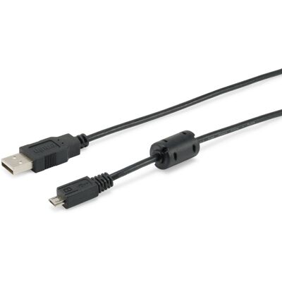 Equip 128551 Kabel Usb 1,8 M Usb 2.0 Usb A Micro-Usb B Czarny Equip 128551 Kabel Usb 1,8 M Usb 2.0 Usb A Micro-Usb B Czarny