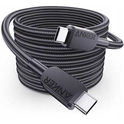 Anker - 240W USB-C do USB-C Kabel - 10 ft - Kabel Anker - 240W USB-C do USB-C Kabel - 10 ft - Kabel