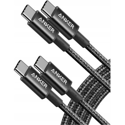 Kabel Anker Usb Typ C - Usb Typ C 1,8 M Czarny Kabel Anker Usb Typ C - Usb Typ C 1,8 M Czarny