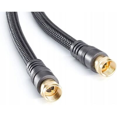 Kabel Antenowy TV wtyk F Eagle Deluxe 1,6m Kabel Antenowy TV wtyk F Eagle Deluxe 1,6m
