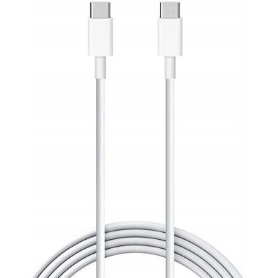 Kabel Apple USB typ C - USB typ C 1 m biały MUF72ZM/A Oryginał Kabel Apple USB typ C - USB typ C 1 m biały MUF72ZM/A Oryginał