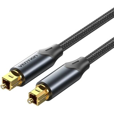 Kabel Audio Optyczny Vention W Oplocie Z Aluminiowym Złączem 10m Czarny Kabel Audio Optyczny Vention W Oplocie Z Aluminiowym Złączem 10m Czarny