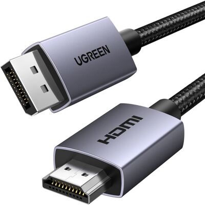 Kabel Displayport Do Hdmi 4k 30hz, 3m Ugreen 35843 Kabel Displayport Do Hdmi 4k 30hz, 3m Ugreen 35843