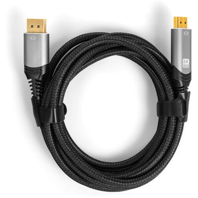 Kabel Dp Hdmi 1.4 8k Spacetronik Kdh-Spa015 1,5m Kabel Dp Hdmi 1.4 8k Spacetronik Kdh-Spa015 1,5m
