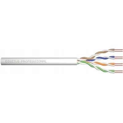 Inny producent Kabel instalacyjny DIGITUS kat.5e U/UTP Eca AWG 24/1 PVC 500m szary Inny producent Kabel instalacyjny DIGITUS kat.5e U/UTP Eca AWG 24/1 PVC 500m szary