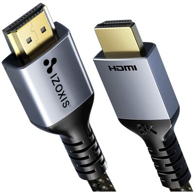 Kabel HDMI Northix 8K 2m - Obsługuje 8K 60Hz, Złocone, Bez plątania się Kabel HDMI Northix 8K 2m - Obsługuje 8K 60Hz, Złocone, Bez plątania się