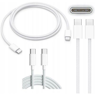 Kabel Przewód Oryginalny Apple Usb-C - C 60w 1m Supercharger Hit Kabel Przewód Oryginalny Apple Usb-C - C 60w 1m Supercharger Hit