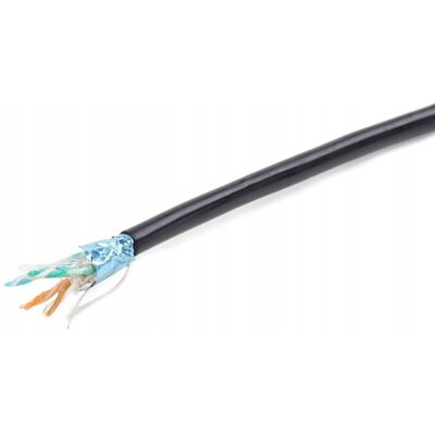 Inny producent Kabel sieciowy zewnętrzny Gembird FTP kat-5e żelowany 305m czarny Inny producent Kabel sieciowy zewnętrzny Gembird FTP kat-5e żelowany 305m czarny