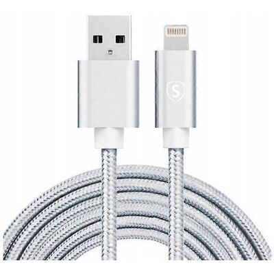 SiGN - Kabel USB do Lightning - 3 m - Nylon - Kabel SiGN - Kabel USB do Lightning - 3 m - Nylon - Kabel