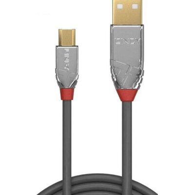 Kabel Usb-A - Microusb-B Lindy Cromo Line 36654, 5 M Kabel Usb-A - Microusb-B Lindy Cromo Line 36654, 5 M